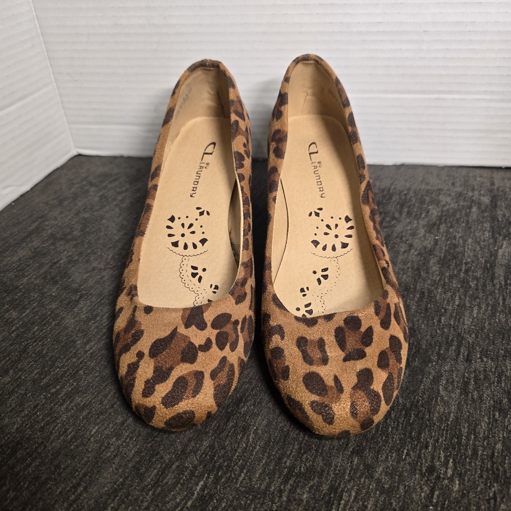 CL by Chinese Laundry Ada Leopard Print Pumps Womens Size 6.5M